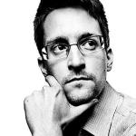 Edward Snowden portrat