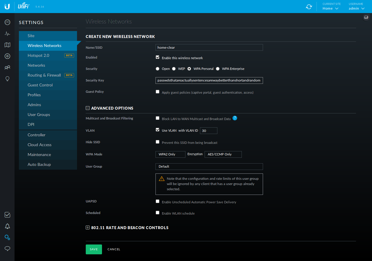 connect unifi to hide.me vpn