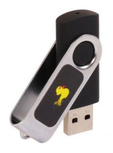 Photo of a Rubber Ducky USB drive