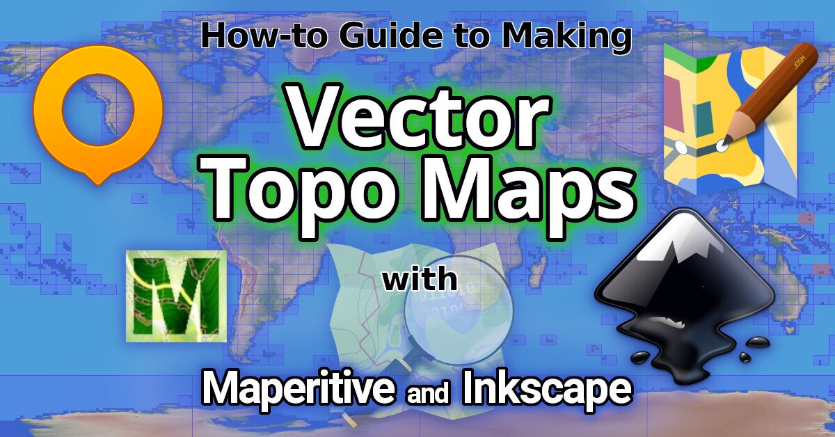 How-to Guide to Making Vector Topo Maps with Maperitive and Inkscape