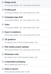 List of GitHub Issues in Batch #2
