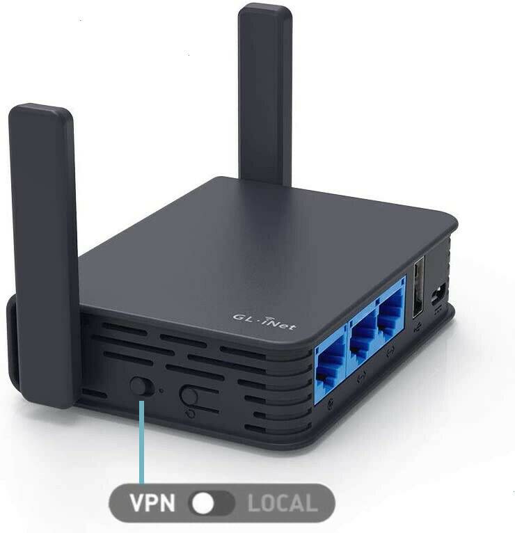 Product Photo of the GL.iNet Slate Gigabit VPN Router