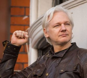 Headshot of Julian Assange